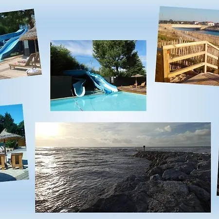 Mobil Climatise Camping La Lande Avec Piscine Campsite *